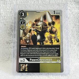 5/$20 Mint PawnChessmon Digimon Holo Card BT13-064 R by Bandai!!